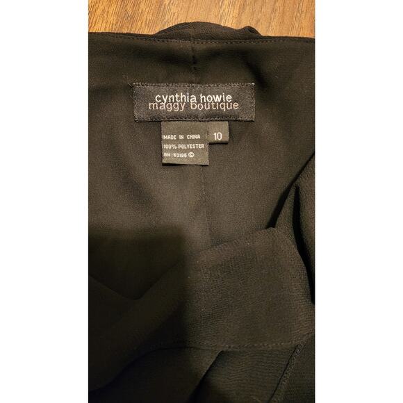 Cynthia Howie Maggie Boutique Mesh Ruffle Detail Blouse - Picture 3 of 7